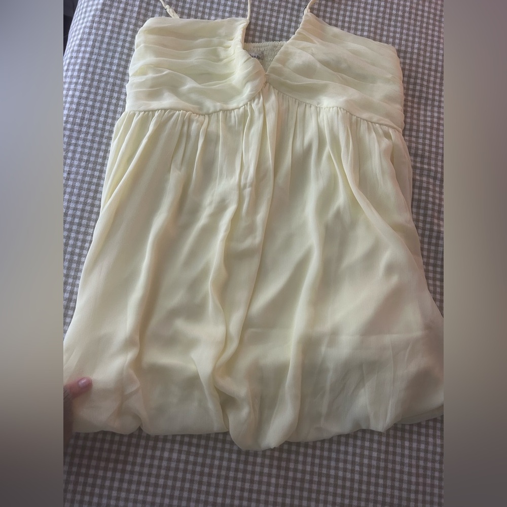 Abercrombie & Fitch Cream Mini Dress